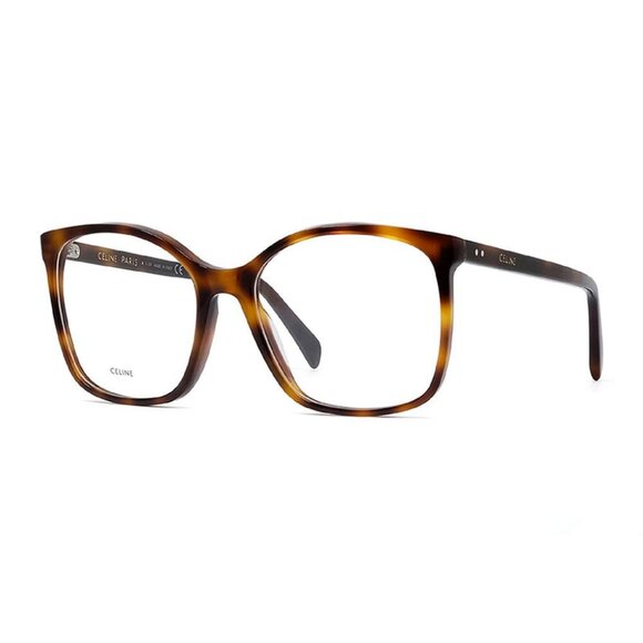 NEW CELINE EYEGLASSES CELINE CL50027J 056 LIGHT HAVANA EYEWEAR - Picture 1 of 3
